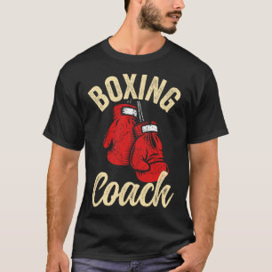 Cool Boxing Coach Red Gloves Kickboxing Kickboxer T-Shirt