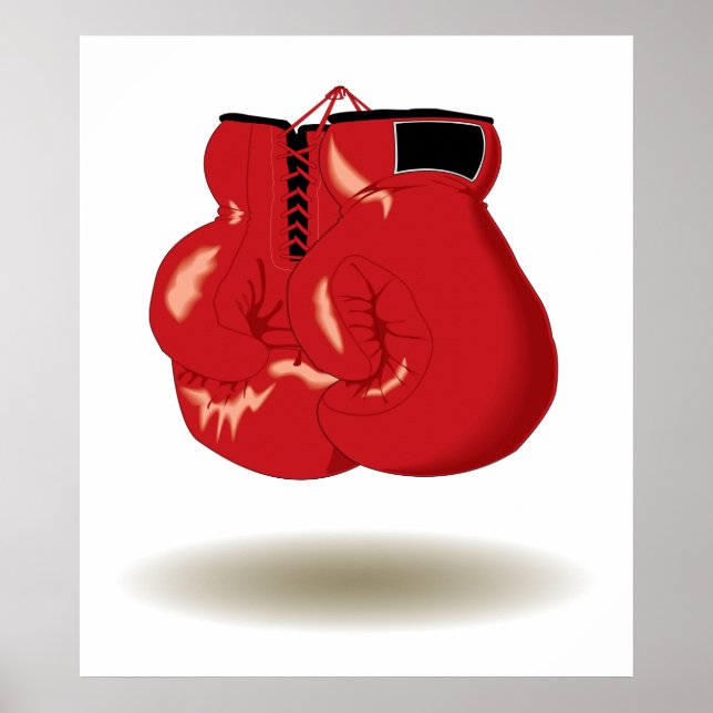 Cool Boxing Emblem Poster (Front)