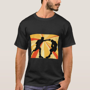 Cool Boxing, Mma, Kickboxing Cross Punch T-Shirt
