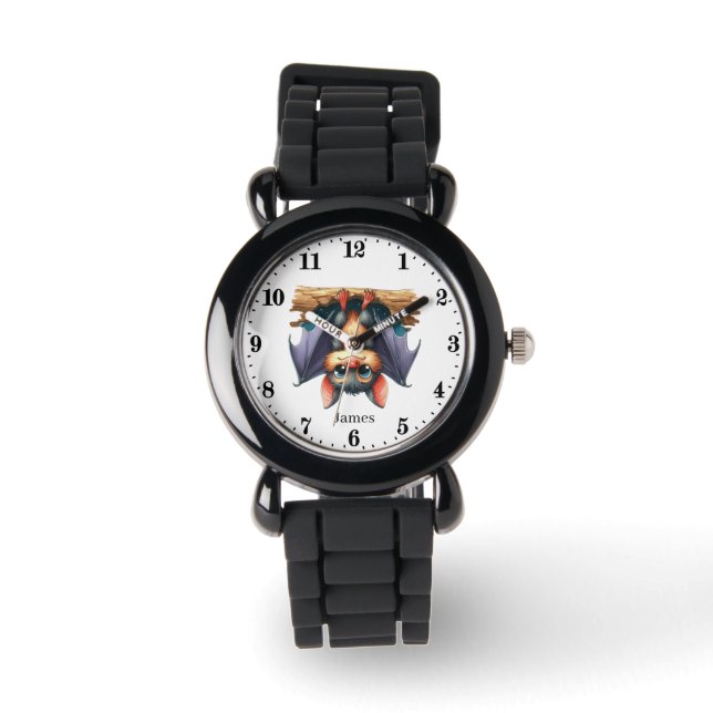 Cool boys bat lovers add name watch (Front)