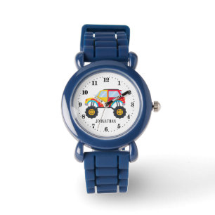 cool boys big truck lovers add name watch
