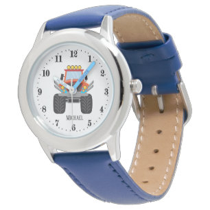 cool boys big truck lovers add name watch
