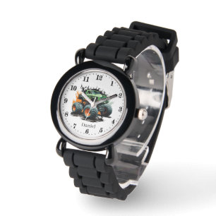 Cool boys big truck lovers watch