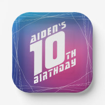 Cool boy's birthday party