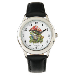 Cool boys frog lovers add name watch