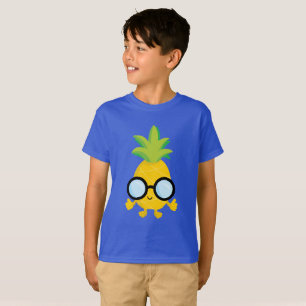Cool boys pineapple fruit fun t-shirt