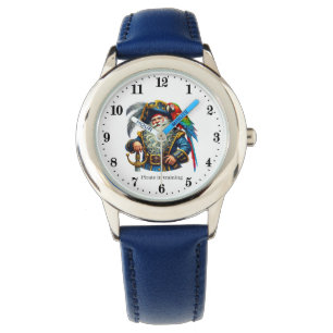 Cool boys pirate add name watch