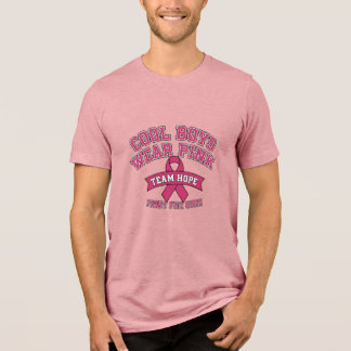 Cool Boys Wear Pink Breast Cancer Awareness Shirt