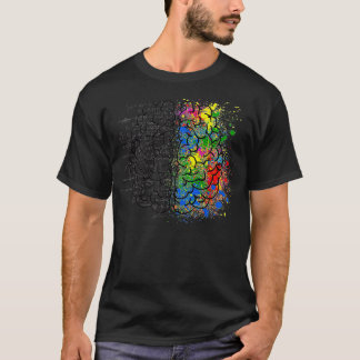 cool brain Art T-Shirt
