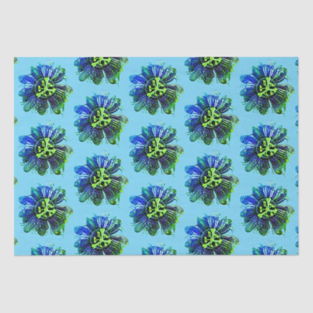 "Cool Breeze" Tissue Paper (Front)