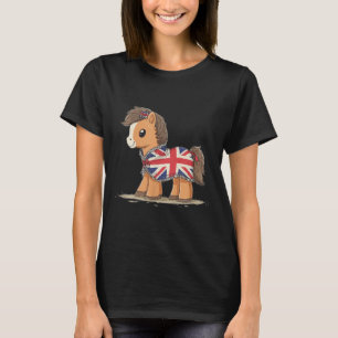 Cool British Horse Costume For Ny Lovers  T-Shirt