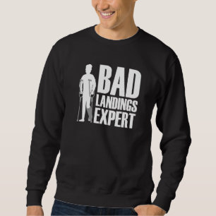 Cool Broken Leg For Men Women Broken Foot Ankle Kn Sweatshirt
