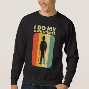 Cool Broken Leg For Men Women Broken Leg Ankle Foo Sweatshirt