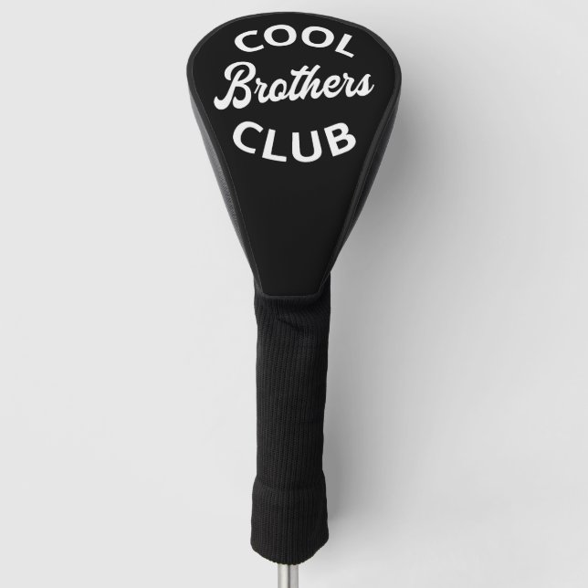 Cool Brothers Club I Golf Head Cover (Front)
