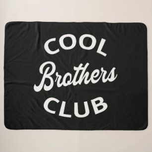 Cool Brothers Club I Sherpa Blanket