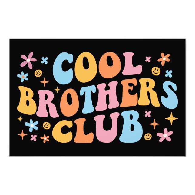 Cool Brothers Club III Photo Print (Front)