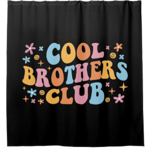 Cool Brothers Club III Shower Curtain