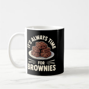 Cool Brownie Art For Men Women Dessert Lovers Coffee Mug