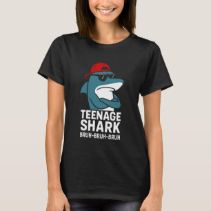 Cool Bruh Shark Men Women Kids Teens Funny Shark T-Shirt
