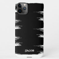 Cool Brush Stroke Paint Background Customised Name