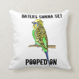 Cool Budgie Pillow