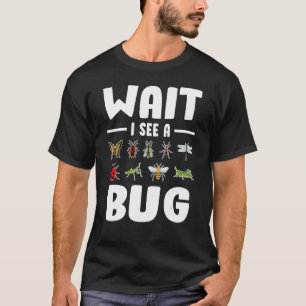 Cool Bug Design For Men Women Entomology Insect Pe T-Shirt