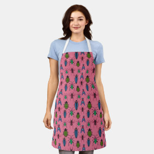 Cool Bugs Pattern Apron