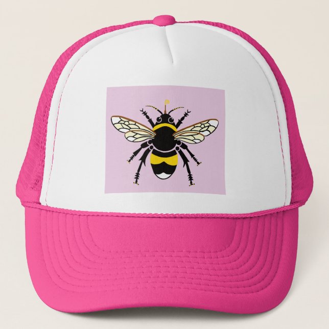 Cool BUMBLEBEE - Wildlife - Conservation - Nature  Trucker Hat (Front)