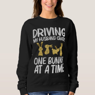 Cool Bunny Art For Women Mum Rabbit Jersey Wooly P Sweatshirt