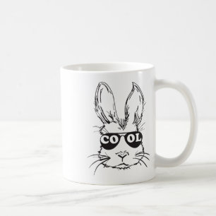 Cool Bunny Face Happy Easter Shirts For Boys Men K Coffee Mug