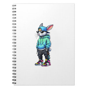 Cool Bunny Rabbit Sunglasses Easter Day For Boys M Notebook
