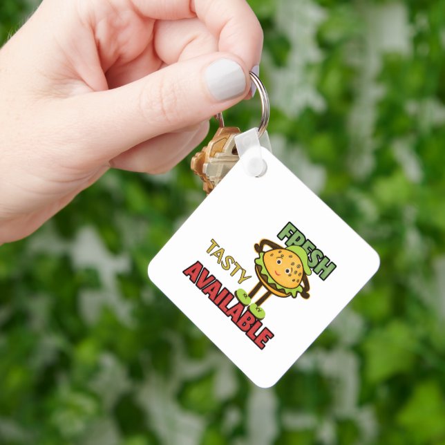 Cool burger key ring (Hand)
