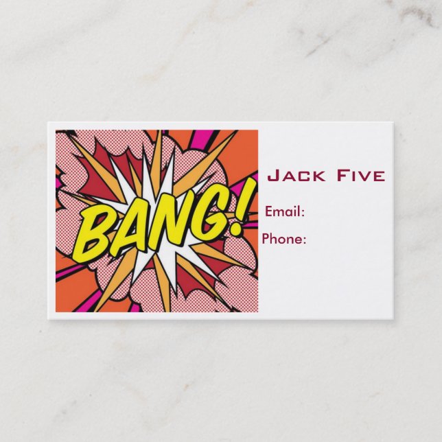 Cool Business Card (Front)