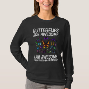 Cool Butterfly For Men Women Monarch Butterflies E T-Shirt