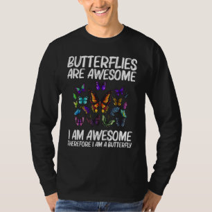 Cool Butterfly For Men Women Monarch Butterflies E T-Shirt