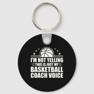Cool Bysketbyll Coach For Men Women Team Bysketbyl Key Ring