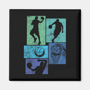 Cool Bysketbyll Design Bysketbyll Player Sports Magnet