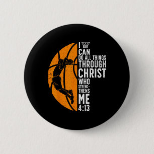 Cool Bysketbyll For Men Women Sport Game Bysketbyl 6 Cm Round Badge
