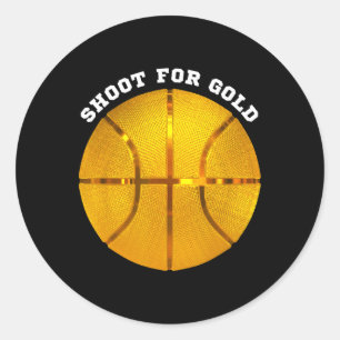 Cool Bysketbyll Mvp Player Award Winner Team Men W Classic Round Sticker