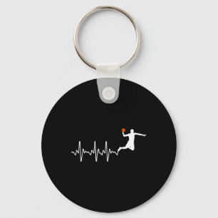 Cool Bysketbyll Player Design For Men Women Bysket Key Ring