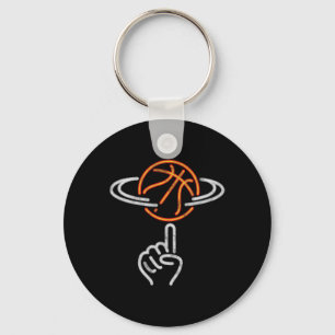 Cool Bysketbyll Player Tricks Bbyll Sports Key Ring