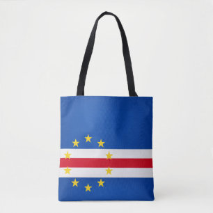 Cool Cabo Verde Flag Fashion Tote Bag