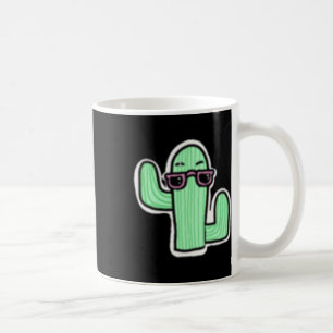 Cool Cactus Sticker Coffee Mug