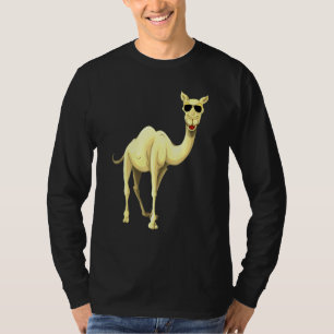 Cool Camel With Sunglasses Shades Sun Glasses Sun T-Shirt
