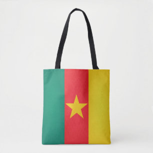 Cool Cameroon Flag Fashion Tote Bag