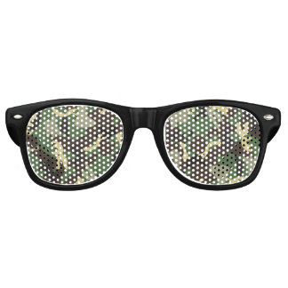 Cool Camo Retro Sunglasses