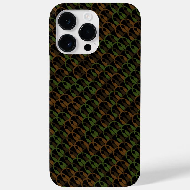 Cool Camouflage Music Headphones Audio DJ Pattern  Case-Mate iPhone Case (Back)