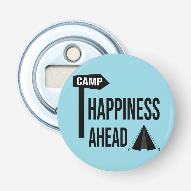 Cool Camping Bottle Opener (Front)