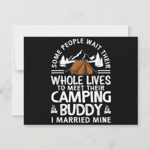 Cool Camping Buddies Gift For Men Women Funny Husb