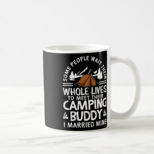 Cool Camping Buddies Gift For Men Women Funny Husb Coffee Mug